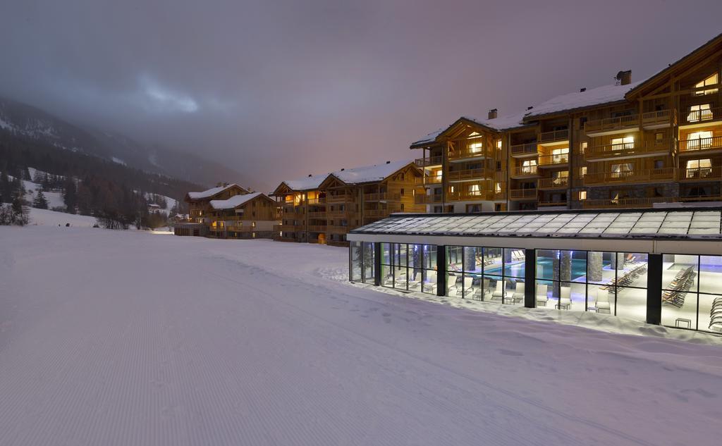 Cgh Residences & Spas Les Chalets De Flambeau Lanslebourg-Mont-Cenis Ngoại thất bức ảnh