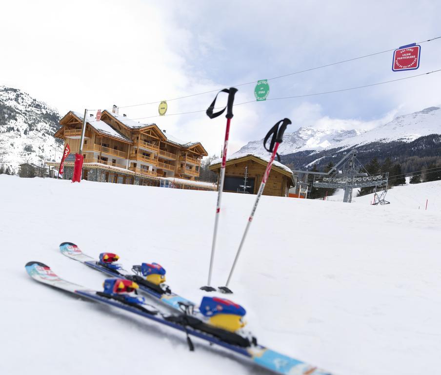 Cgh Residences & Spas Les Chalets De Flambeau Lanslebourg-Mont-Cenis Ngoại thất bức ảnh