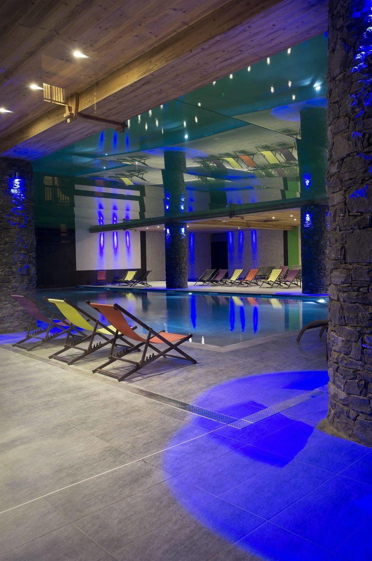 Cgh Residences & Spas Les Chalets De Flambeau Lanslebourg-Mont-Cenis Ngoại thất bức ảnh