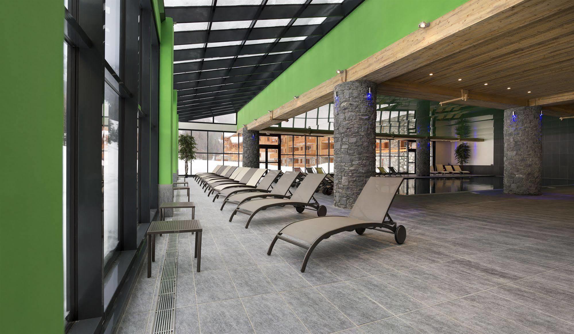 Cgh Residences & Spas Les Chalets De Flambeau Lanslebourg-Mont-Cenis Ngoại thất bức ảnh